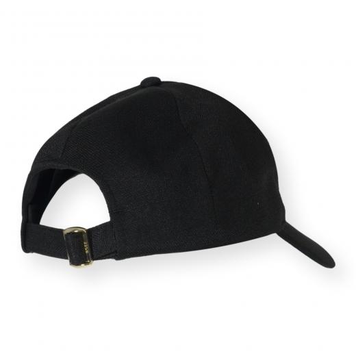 BOSS Cappellino Donna In Twill Di Cotone Con Logo In Metallo Regolabile Ari FB 50560412 Colore Nero