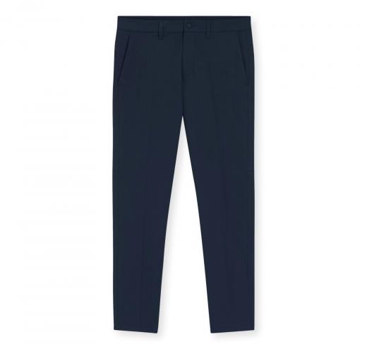 BOSS Pantalone Uomo Slim Fit In Tessuto Elasticizzato Idrorepellente T Commuter Slim 50534303 Colore Blu