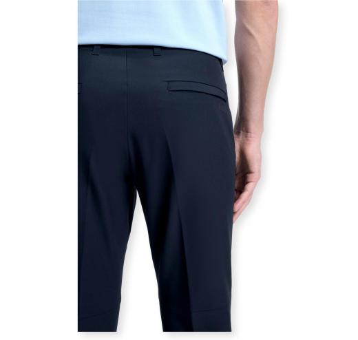 BOSS Pantalone Uomo Slim Fit In Tessuto Elasticizzato Idrorepellente T Commuter Slim 50534303 Colore Blu
