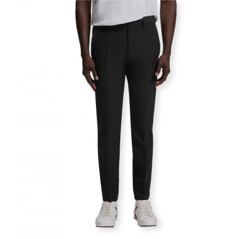 BOSS Pantalone Uomo Slim Fit In Tessuto Elasticizzato Idrorepellente T Commuter Slim 50534303 Colore Nero