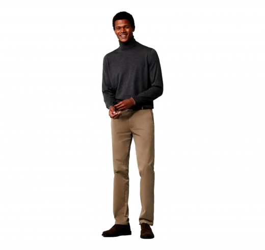 MEYER Pantalone Uomo Regular Chino Modello Roma Regular Fit 9-316/33 Beige