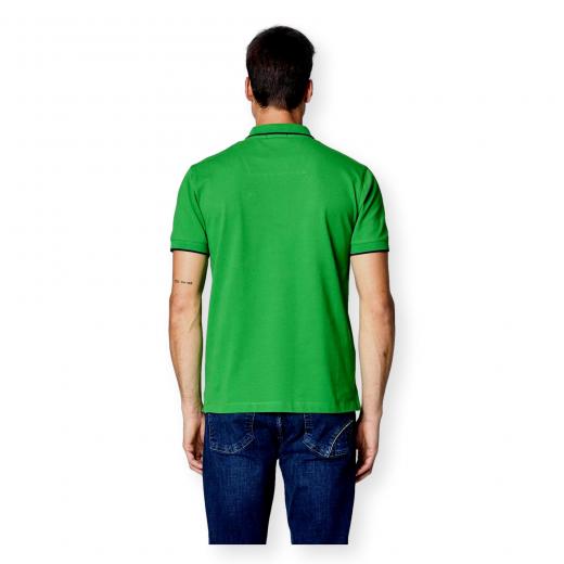 AERONAUTICA MILITARE Polo Uomo Basica In Cotone Manica Corta PO1308 Colore Verde Chiaro