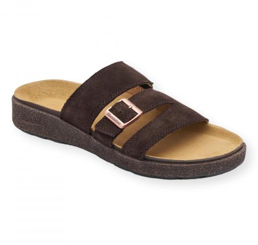 Blundstone Sandali Unisex Scamosciati Waterproof Aerocork 2696 Colore Deepest Brown