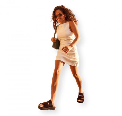 Blundstone Sandali Unisex Scamosciati Waterproof Aerocork 2696 Colore Deepest Brown