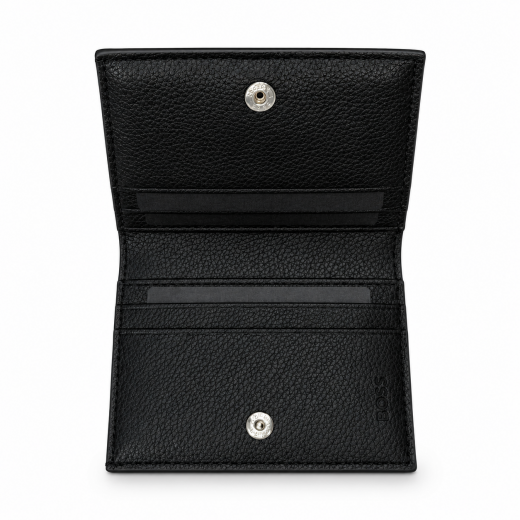 BOSS Ray Bifold Portafoglio Uomo Nero 6 Carte con Portabanconote 50568405