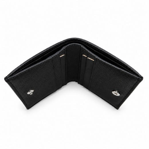 BOSS Ray Bifold Portafoglio Uomo Nero 6 Carte con Portabanconote 50568405