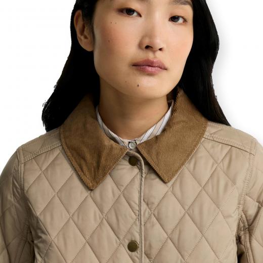 BARBOUR Annandale Giacca Trapuntata Donna Leggera Colletto in Velluto LQU0475SN11