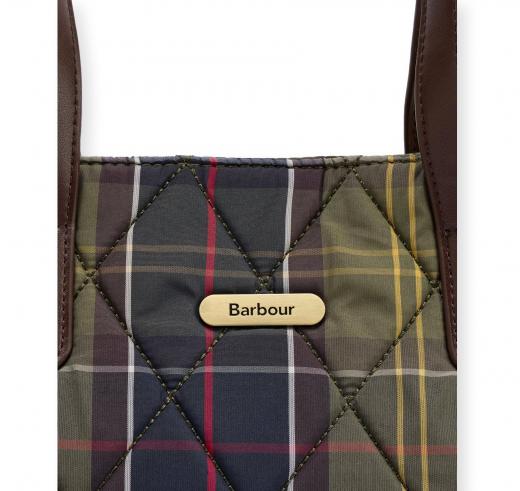 BARBOUR Borsa Donna Mini Tote Trapuntata LBA0431TN11 Colore Classic Tartan