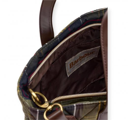 BARBOUR Borsa Donna Mini Tote Trapuntata LBA0431TN11 Colore Classic Tartan
