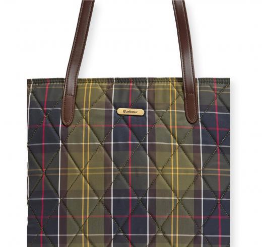 BARBOUR Borsa Donna Tote Trapuntata Wetherham LBA0344OL71 Colore Classic Tartan