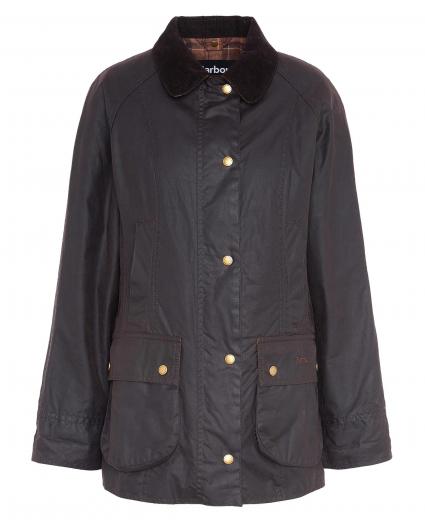 BARBOUR Beadnell Giacca Cerata Donna Rustic in Cotone Wax LWX0667RU52