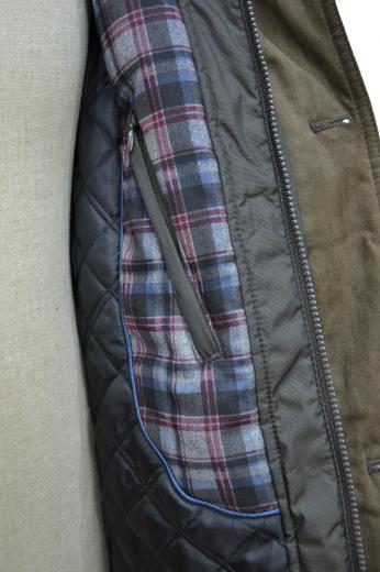 S4 OSPIG Giaccone Uomo Taglia Comoda Con Cappuccio Staccabile