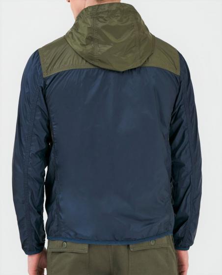 WOLRICH South Bay Windbreaker WOCPS2826 UT1567 Dark Green