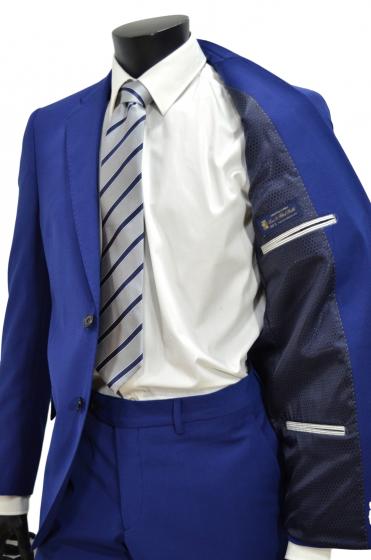 ALESSANDRO GILLES Abito Uomo DROP 4 Colore BLU ROYAL 0162