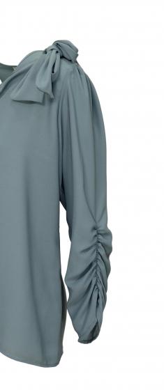 LISA KOTT Blusa 4614 Colore Verde Linea Curvy Style