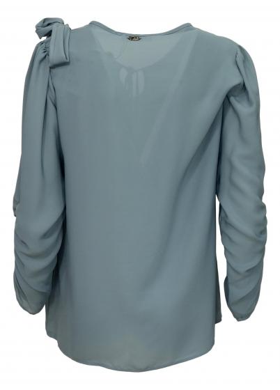 LISA KOTT Blusa 4614 Colore Verde Linea Curvy Style