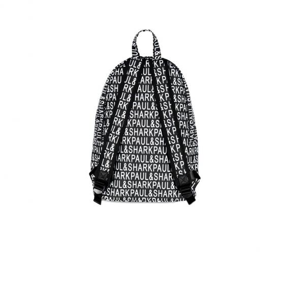 PAUL SHARK Zaino Con Stampa PaulandShark All Over I20P8112 NERO