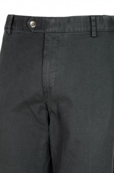 MEYER Pantalone Uomo Chino In Twill Di Cotone Modello Oslo 2-3533/18 Grigio Scuro