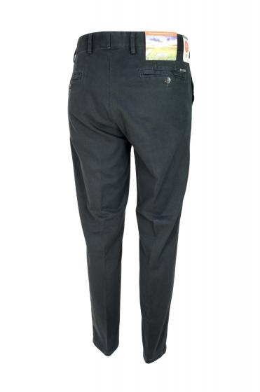 MEYER Pantalone Uomo Chino In Twill Di Cotone Modello Oslo 2-3533/18 Grigio Scuro