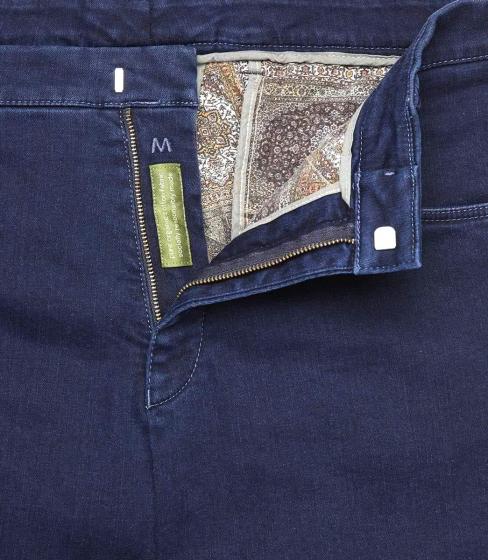 MEYER Pantalone Uomo Modello Diego 2-3910/18 Chino Denim Swing Pocket Termici