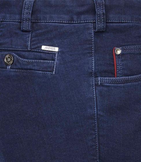 MEYER Pantalone Uomo Modello Diego 2-3910/18 Chino Denim Swing Pocket Termici