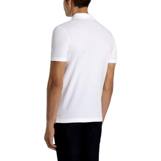 PAUL SHARK Polo Uomo in Cotone Pique Organico C0P1000 010 Colore Bianco