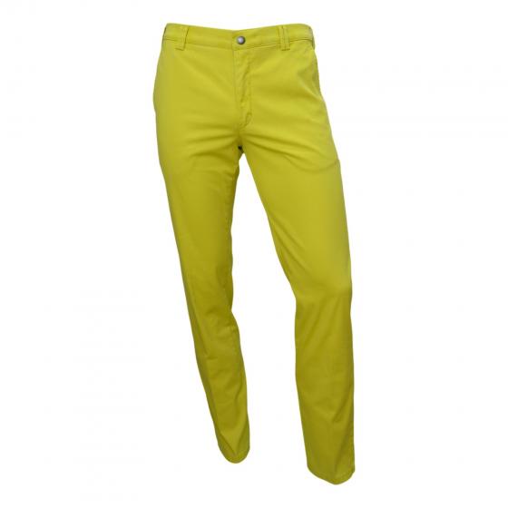 MEYER Pantalone Uomo Modello Rio 1-3130/41 Stretch Colore Giallo