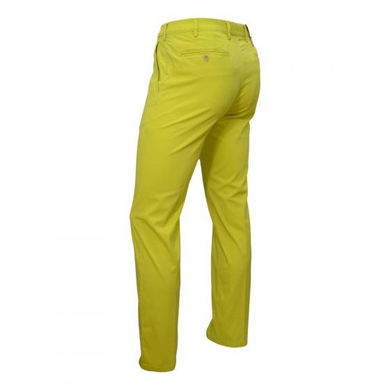MEYER Pantalone Uomo Modello Rio 1-3130/41 Stretch Colore Giallo