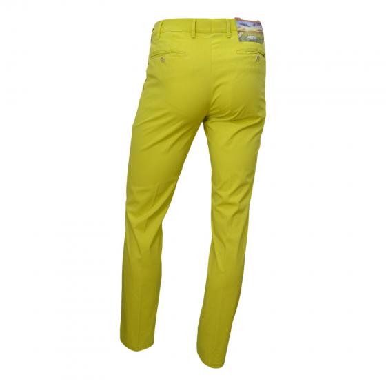 MEYER Pantalone Uomo Modello Rio 1-3130/41 Stretch Colore Giallo