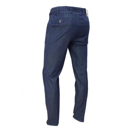 MEYER Pantalone Uomo Jeans Modello Oslo 1-4125/18 Chino In Denim Leggero