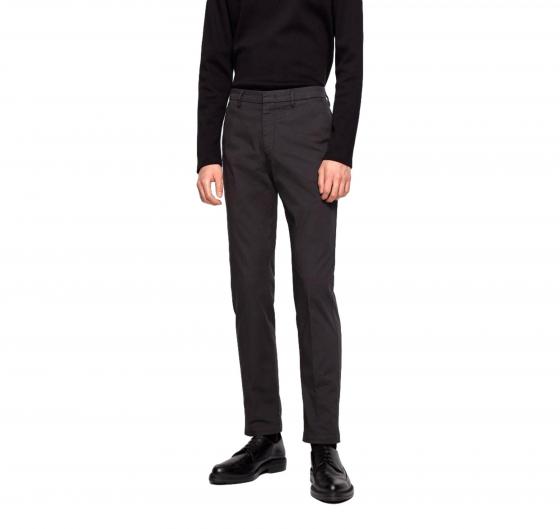HUGO BOSS Pantalone slim fit Cotone elasticizzato NERO Kaito1 50410310