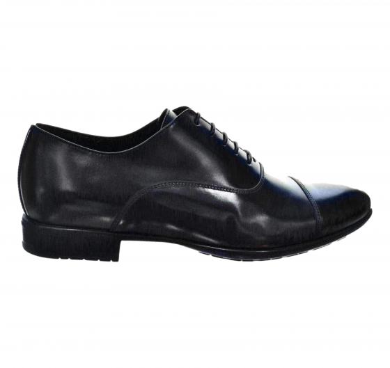 PREMIERE Scarpe Uomo Abrasivato Nero Occasioni e Cerimonie MADE IN ITALY