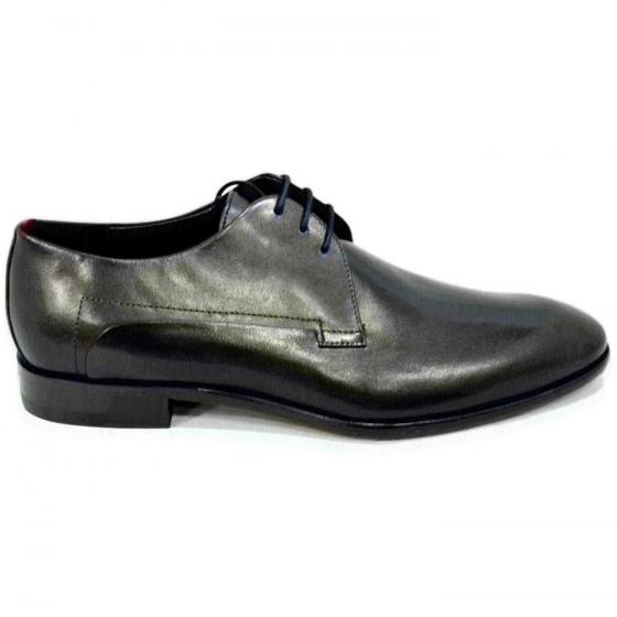 HUGO Scarpe Uomo Appeal Derb stringate in pelle 50383528 Colore Blu