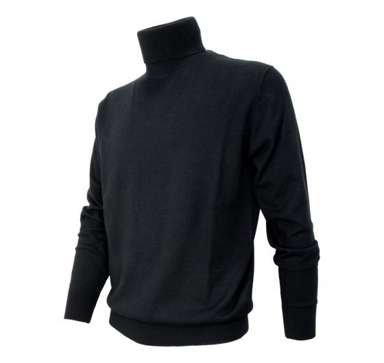 CASHMERE COMPANY Maglia Uomo Dolcevita 99 IU204914 Cashmere e Lana Colore Nero
