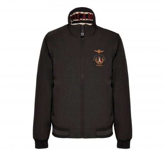 AERONAUTICA MILITARE Giubbino imbottito dedicato al 313 192AB1771CT2514 NERO