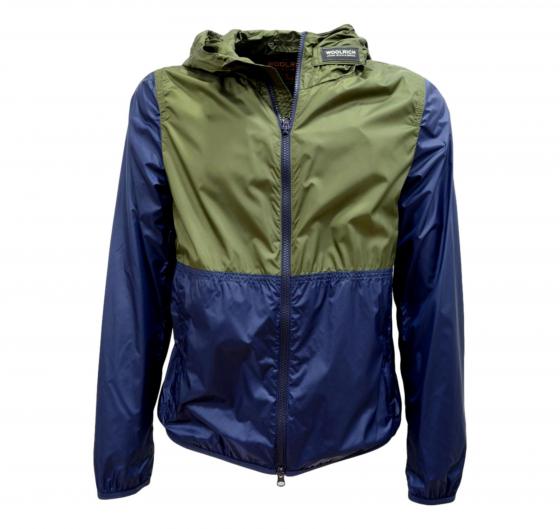 WOLRICH South Bay Windbreaker WOCPS2826 UT1567 Dark Green