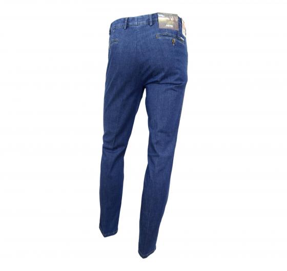 MEYER Pantalone Uomo Jeans Stretch Modello Dubai 1-4120/17 Blu