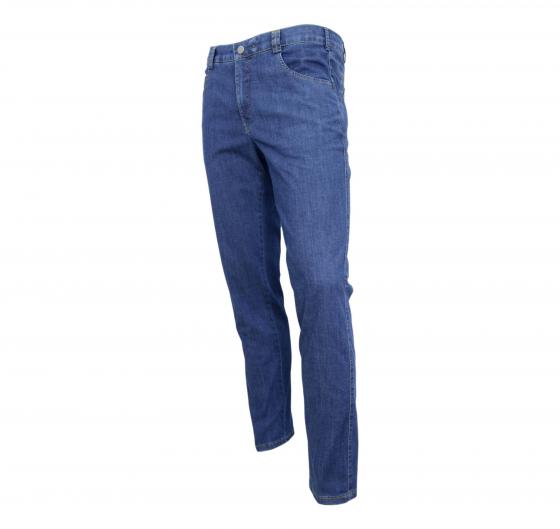 MEYER Pantalone Uomo Jeans Stretch Modello Dubai 1-4120/17 Blu