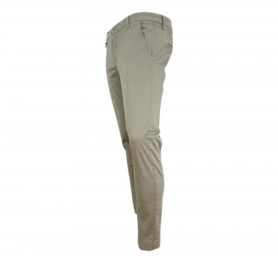 DESICA Pantalone Uomo Modello Positano Colore Medium Brown Tessuto Raso Ultra
