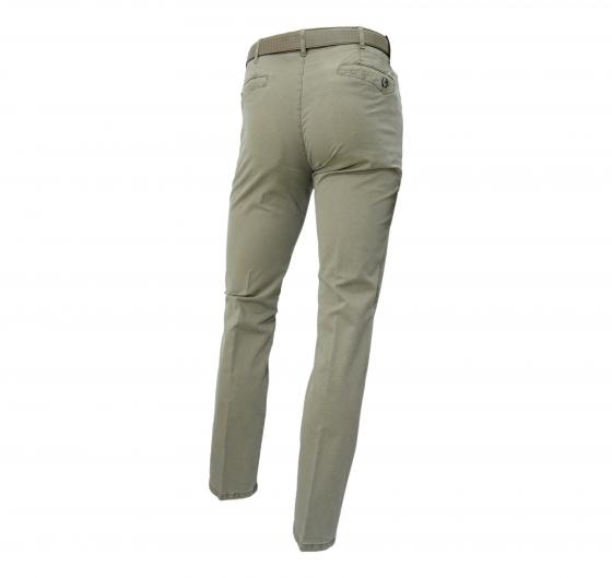 MEYER Pantalone Uomo Modello Dublin 1-5019/24 Stretch Micro Fantasia Begie