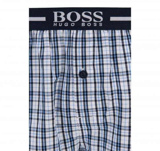 HUGO BOSS Boxer In Popeline Di Cotone Confezione Da Due EW 2P 50388953 405