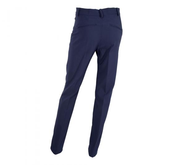 LISA KOTT PANTALONE DONNA CURVY STYLE 13495 COLORE BLU MADE IN ITALY