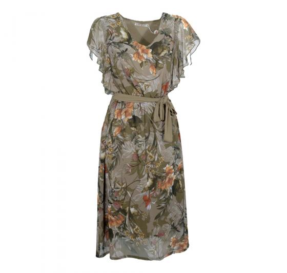 LISA KOTT Abito Donna Curvy Style Colore Fantasia 4540 Made in Italy