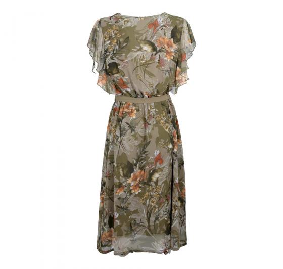 LISA KOTT Abito Donna Curvy Style Colore Fantasia 4540 Made in Italy