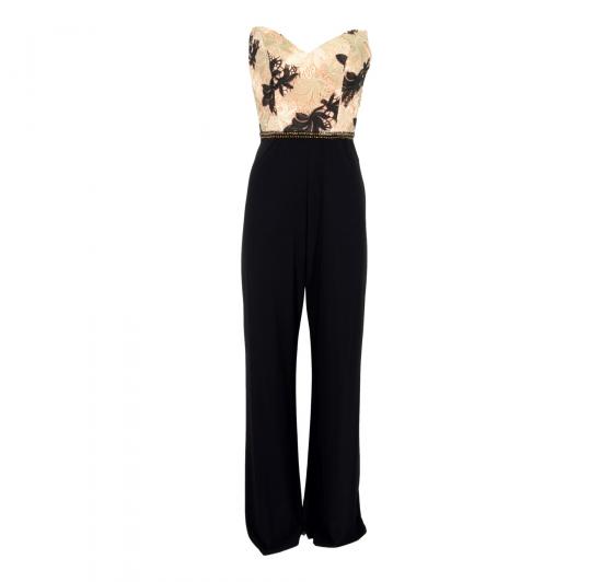 MAIDOMA luxury Abito Tuta Intera Donna MA335-1 Stoletta Abbinata