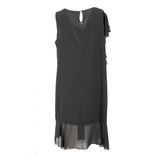 LISA KOTT Abito Donna Curvy Style Colore Nero 4548 Made in Italy