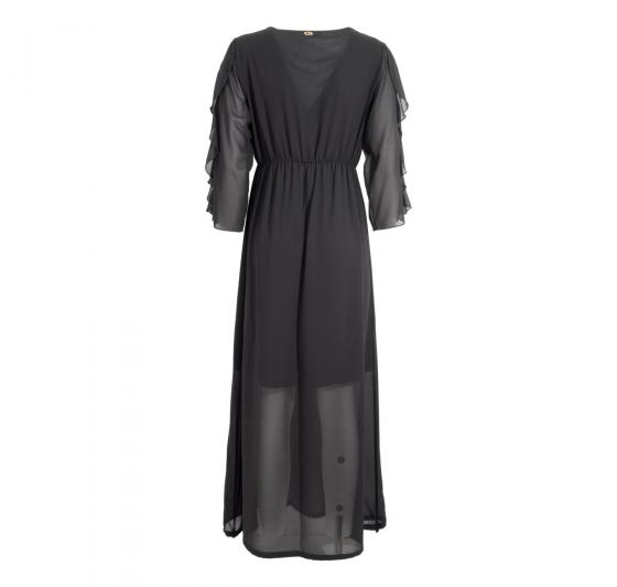 LISA KOTT Abito Donna Linea Curvy Style Colore Nero 4524