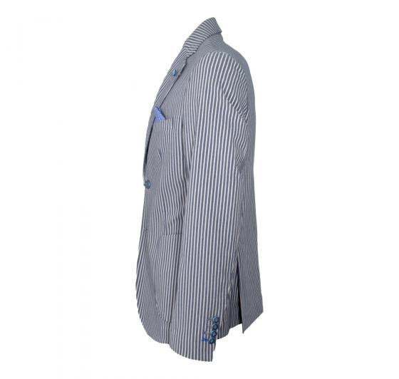 ALESSANDRO GILLES Giacca Uomo Taglia 50 Riga Slim Fit G2DE Made In Italy