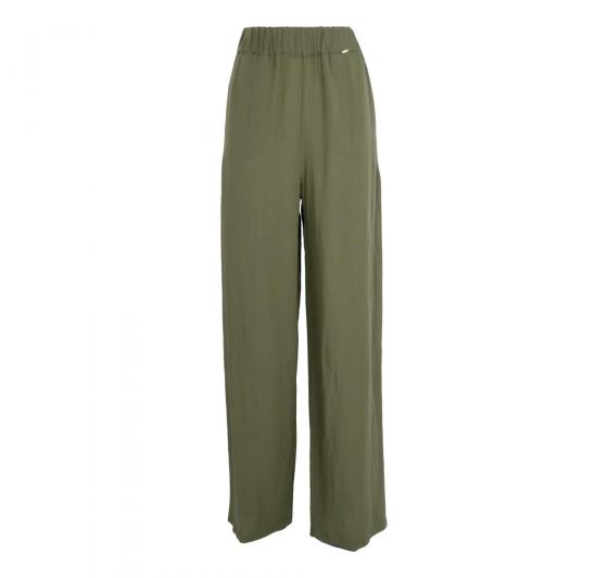 MDM MADEMOISELLE DU MONDE Pantalone Donna Colore Verde mdm129
