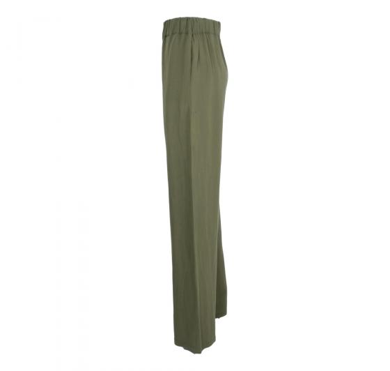 MDM MADEMOISELLE DU MONDE Pantalone Donna Colore Verde mdm129